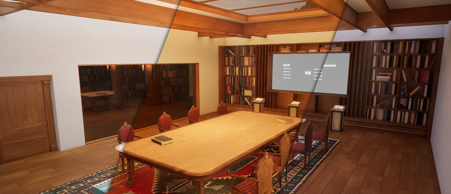 Library pre-lobby